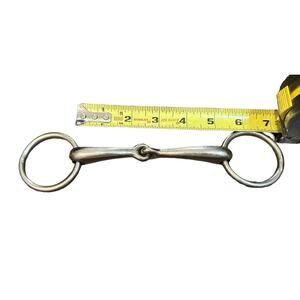 5in Loose Ring Bradoon Horse / Pony Bit (small rings)